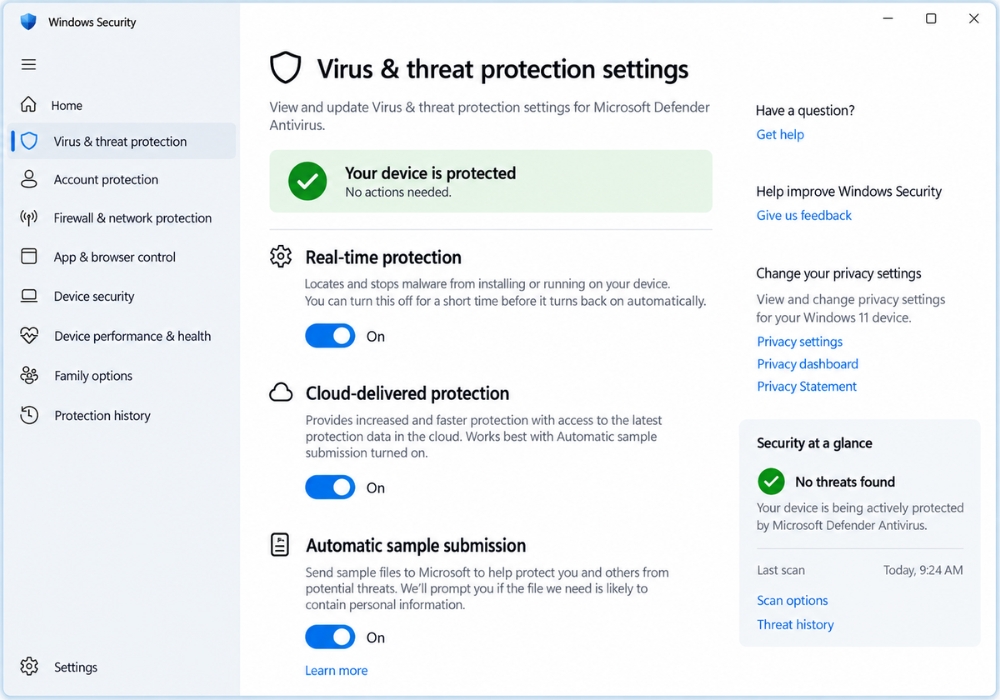Cách quét virus bằng Windows Defender trên Win 11 hiệu quả, sạch malware không cần phần mềm ngoài 8
