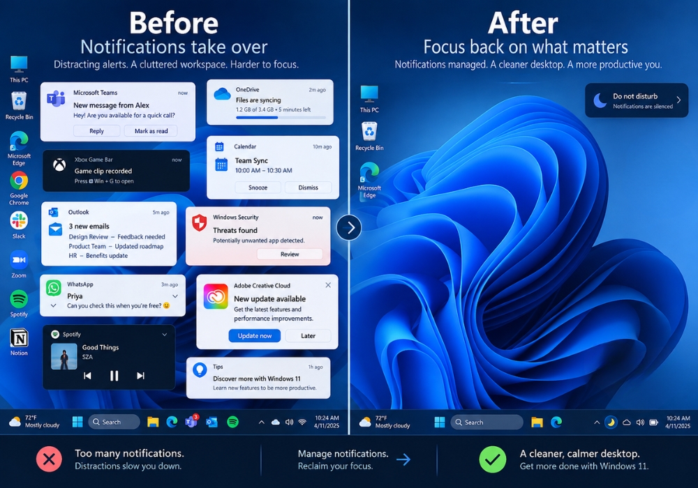 Cách tắt thông báo Notifications phiền phức trên Windows 11 nhanh chóng 8