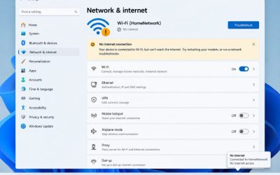 Fix lỗi không kết nối được WiFi Windows 11 chấm than vàng