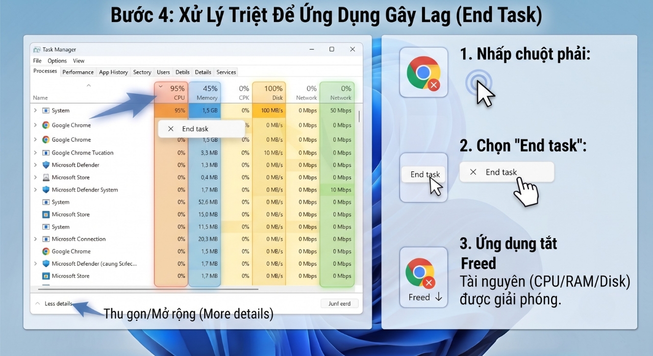 Hướng Dẫn Kiểm Tra Và Tìm Ra Ứng Dụng Làm Chậm Máy Trên Windows 11 Bằng Task Manager 8
