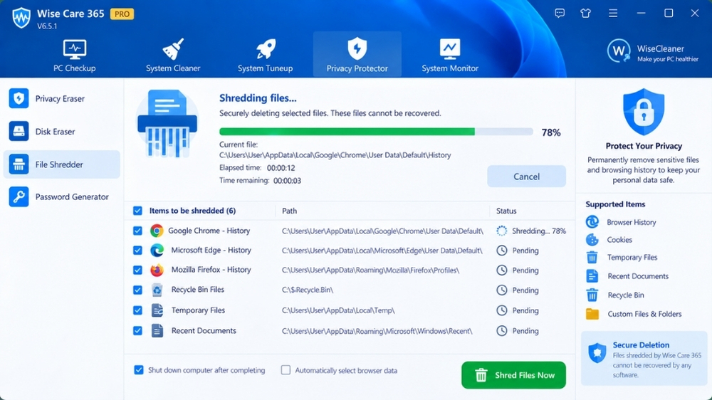 Hướng Dẫn Sử Dụng Phần Mềm Wise Care 365 Trên Win 11