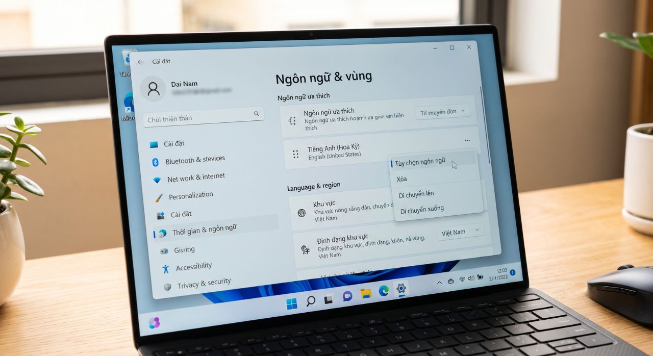 Hướng Dẫn Sửa Lỗi Bàn Phím Bị Loạn Chữ, Gõ Số Ra Chữ Trên Windows 11 6