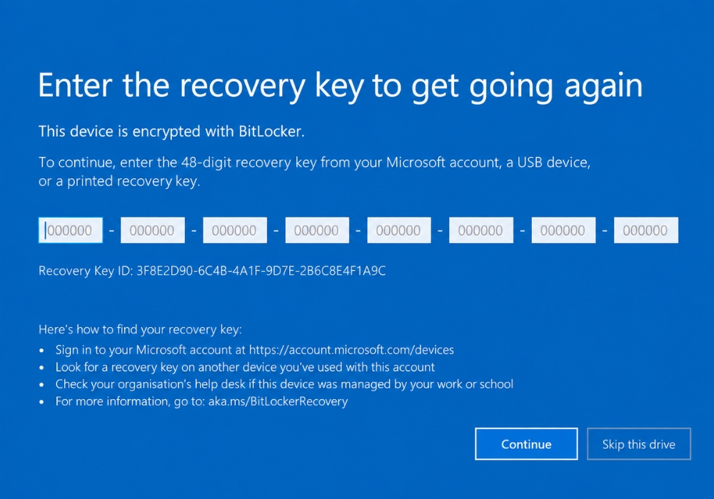 Mất mật khẩu BitLocker Win 11 lấy lại như thế nào? Hướng dẫn khôi phục an toàn 5