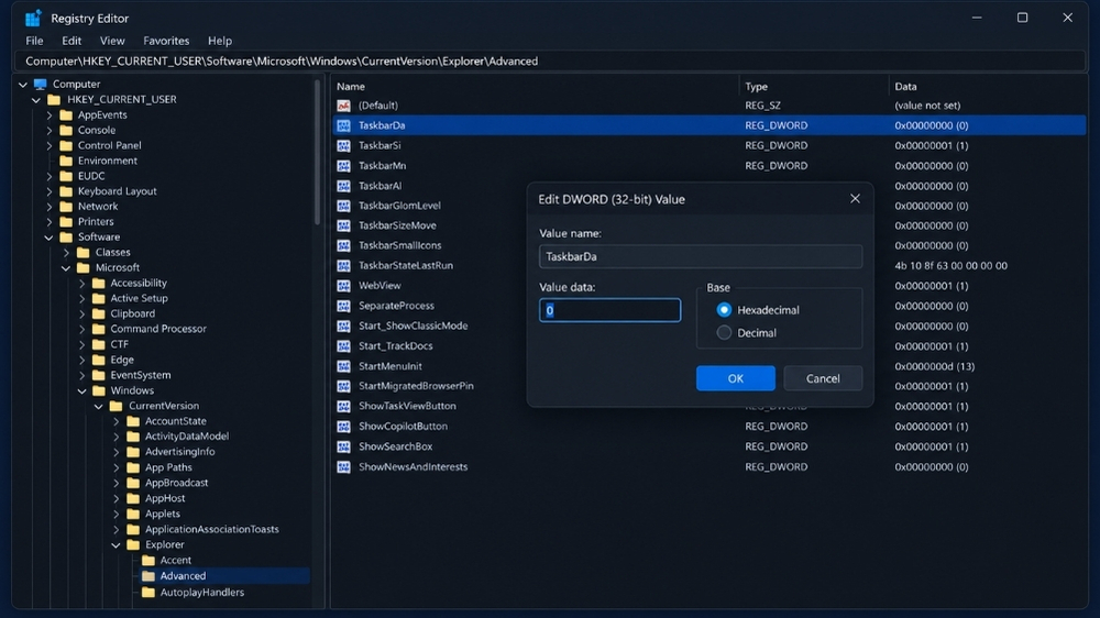 Khắc Phục Lỗi nút start menu win 11 bấm không lên