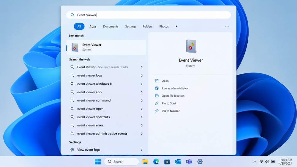 Kiểm Tra Log Lỗi Hệ Thống Bằng Event Viewer Win 11 Tìm Nguyên Nhân Crash