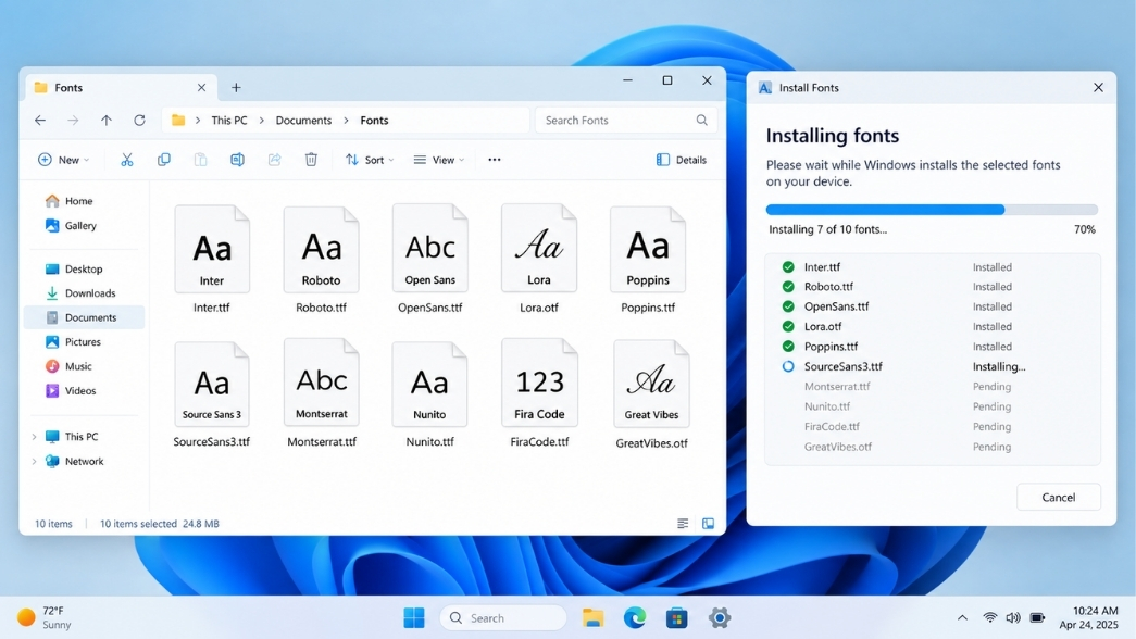 Lỗi Font Chữ Trong Phần Mềm Kế Toán Trên Win 11