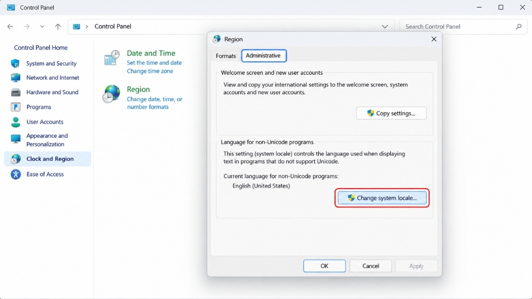 Lỗi Font Chữ Trong Phần Mềm Kế Toán Trên Win 11