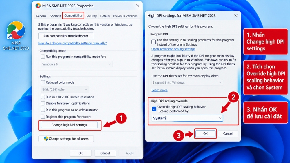 Lỗi Font Chữ Trong Phần Mềm Kế Toán Trên Win 11