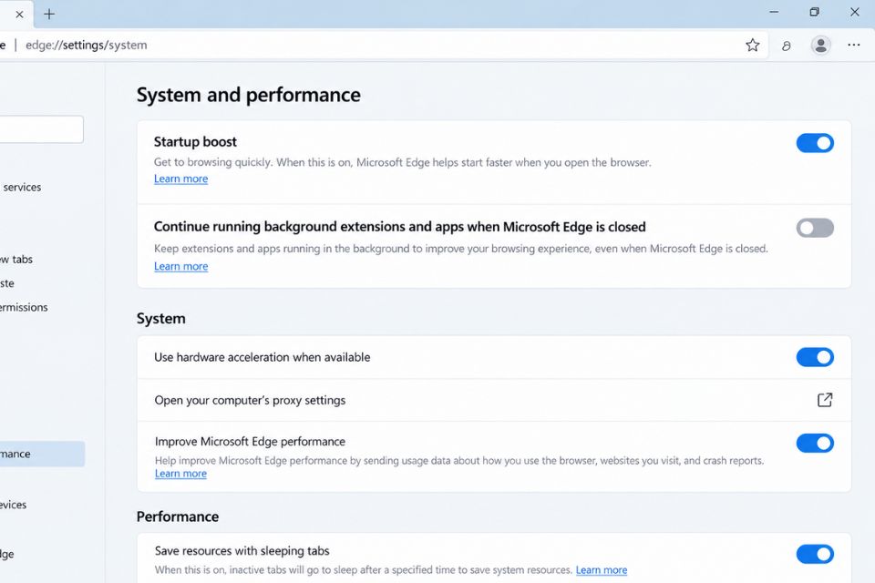 Lỗi Microsoft Edge tự động chạy ngầm trên Windows 11 6