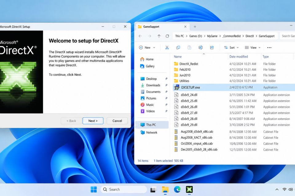 Lỗi error 0xc000007b khi mở game app Windows 11 9 Lỗi error 0xc000007b khi mở game app Windows 11 9