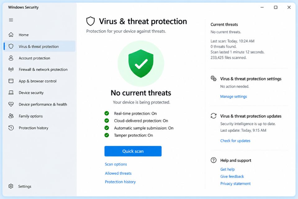 Phần mềm diệt virus miễn phí tốt nhất cho Windows 11 2026 5