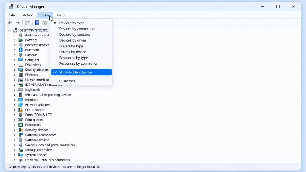 Sửa Lỗi Mất Bluetooth Trên Windows 11 Trong Device Manager