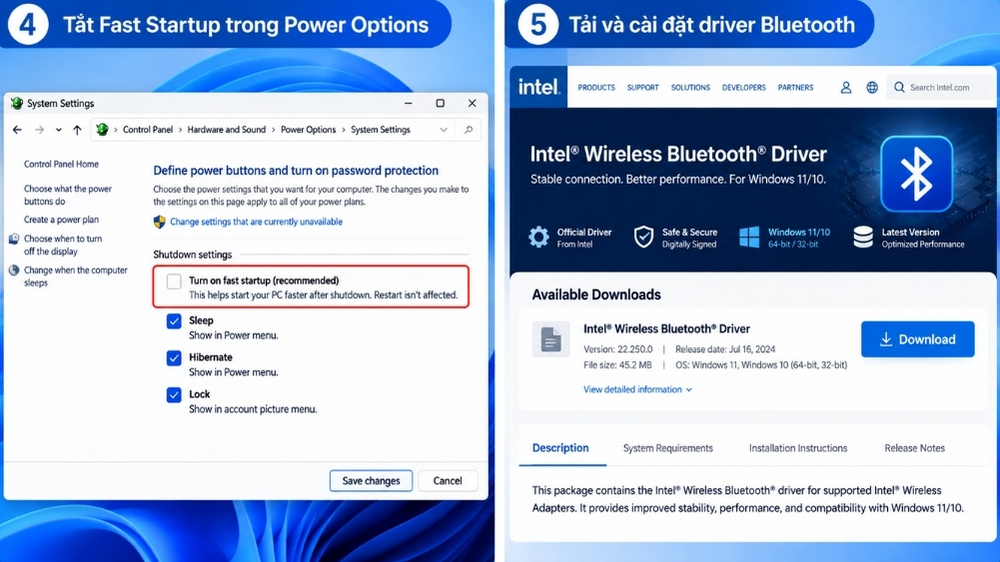 Sửa Lỗi Mất Bluetooth Trên Windows 11 Trong Device Manager