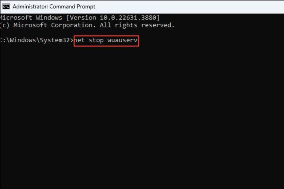 Sửa lỗi Update Windows 11 bị treo ở mức 100%, 99% 7