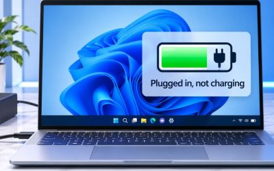 Sửa lỗi pin laptop báo Plugged In Not Charging Windows 11