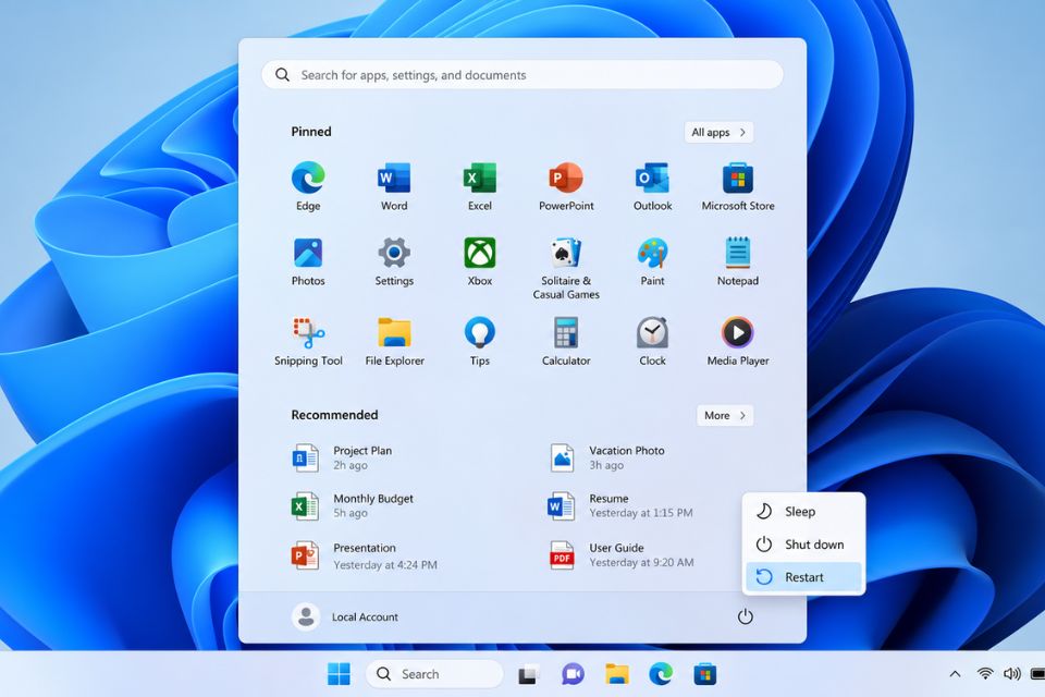 Sửa lỗi pin laptop báo Plugged In Not Charging Windows 11 9
