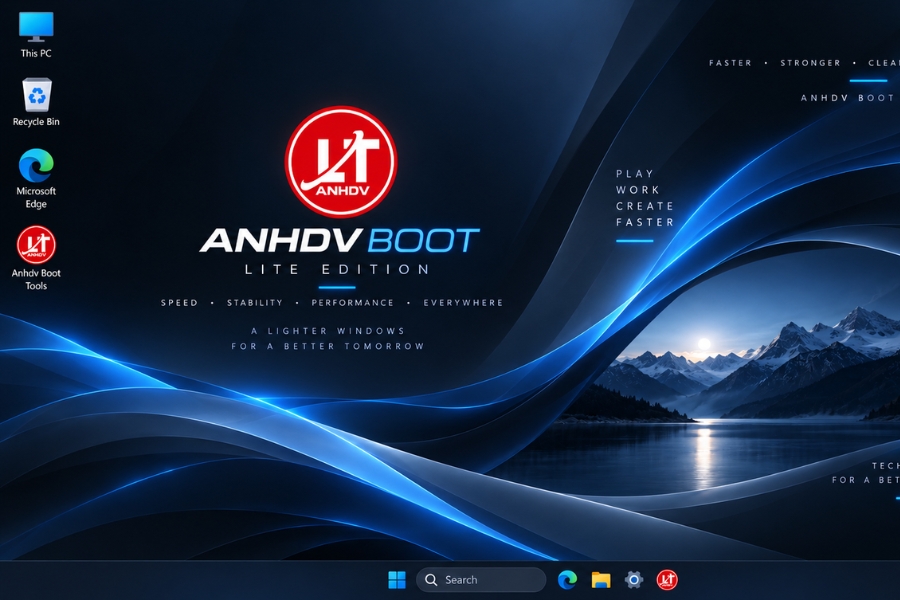 Sức Mạnh Của Win 11 lite Của anhdv boot