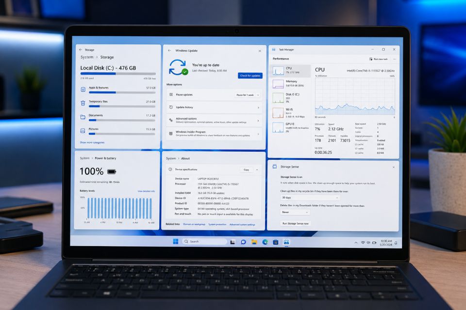 Tăng tốc Windows 11 toàn diện 10