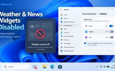 Blog 7 Tắt Các Widget Tin Tức Thời Tiết Trên Taskbar Win 11
