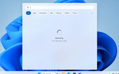 Thanh Search Windows 11 bị đơ lag không gõ được chữ