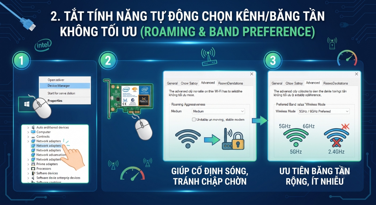 Tối Ưu Hóa Kết Nối Mạng Wi-Fi Trên Windows 11: Mạng Căng Đét, Không Giật Lag 6