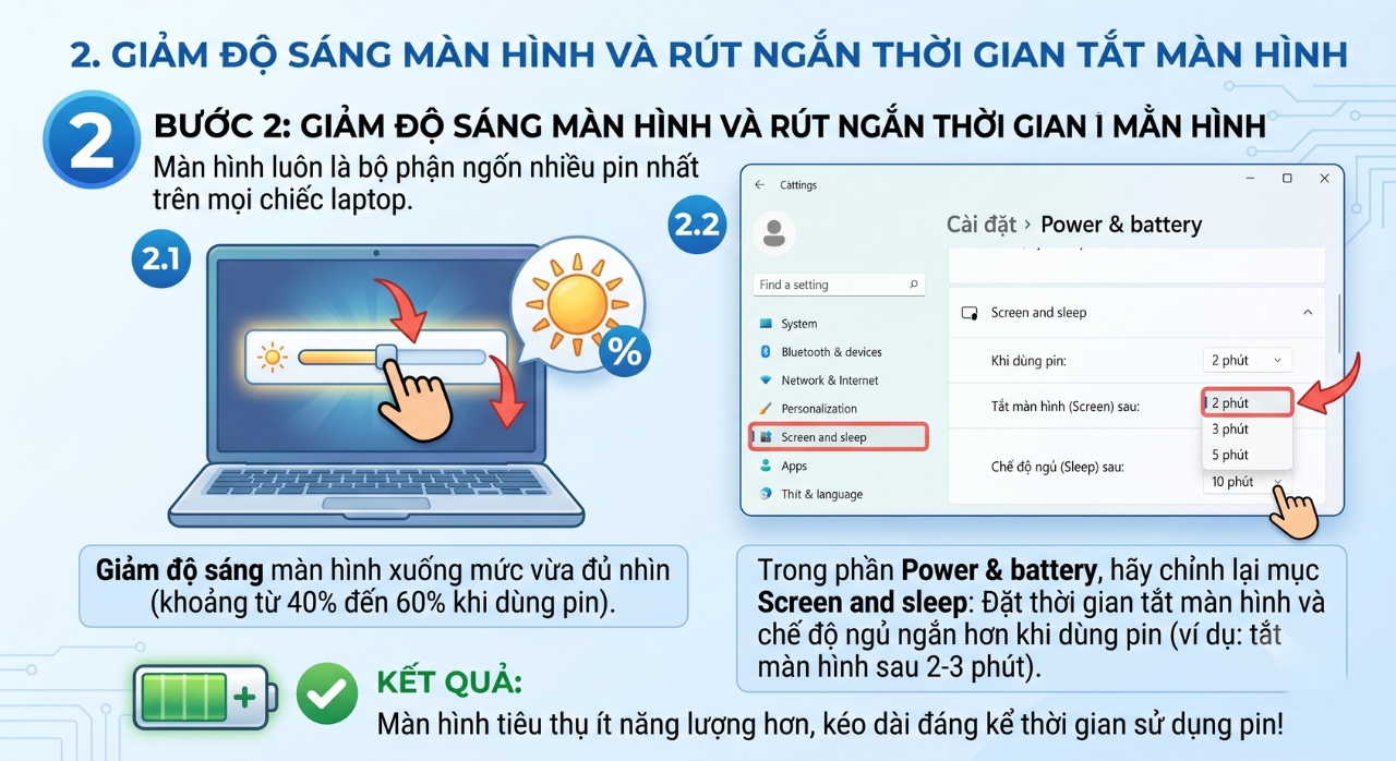 Tuyệt Chiêu Tiết Kiệm Pin Cho Laptop Chạy Windows 11: Kéo Dài Thời Gian Sử Dụng Hiệu Quả 6