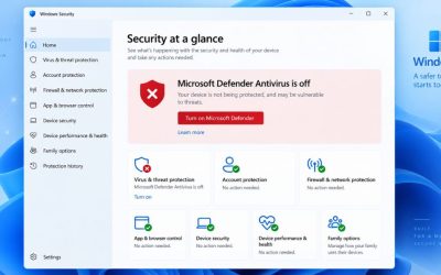 Windows Defender Windows 11 bị tắt không bật lại được