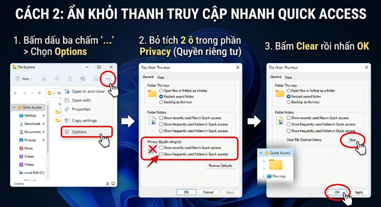 Hướng Dẫn Cách Ẩn Thư Mục, Bảo Mật Thông Tin Cá Nhân Trên Windows 11 11