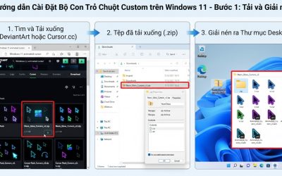 Hướng Dẫn Thay Đổi Giao Diện Trỏ Chuột (Custom Cursor) Sinh Động, Cá Tính Trên Windows 11