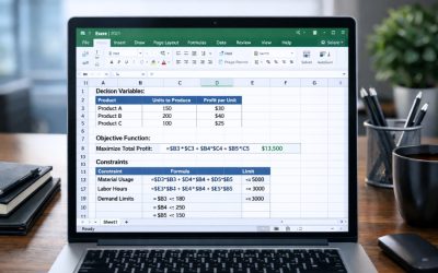 Cách sử dụng Solver để tối ưu hóa trong Excel 2021